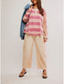 Aster Stripe Tee - Free People - Farm Combo